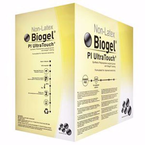 Picture of MOLNLYCKE BIOGEL® PI ULTRA-TOUCH® GLOVES Surgical Glove, Size 6½, Sterile, Non-Latex, Powder Free (PF), 50/Bx, 4 Bx/Cs (36 Cs/Plt)