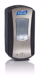 Picture of GOJO PURELL® LTX-12™ DISPENSERS Dispenser, 1200Ml, Chrome/ Black, 4/Cs (091212)