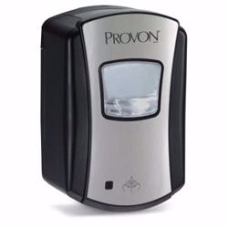 Picture of GOJO PROVON® LTX-7™ DISPENSERS Dispenser, 700Ml, Chrome/ Black, 4/Cs