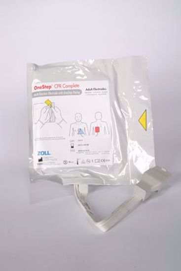 Picture of ZOLL ONESTEP ELECTRODES Resuscitation Electrode, Complete, 8/Cs (60 Cs/Plt)