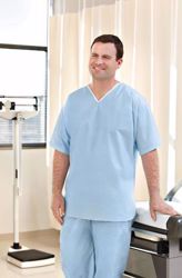 Picture of GRAHAM MEDICAL DISPOSABLE SMS SCRUBS Pants, SMS, Medium, Light Blue, 30/Cs