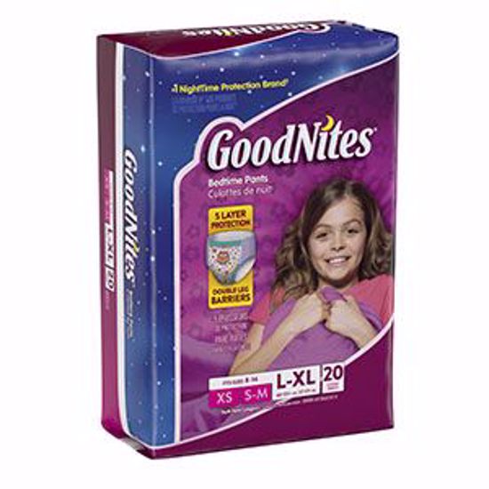 Picture of KIMBERLY-CLARK GOODNITES® UNDERPANTS Mega Pack Underpants, Boys, Large/ X-Large, 20/Pk, 3 Pk/Cs (To Be DISCONTINUED)