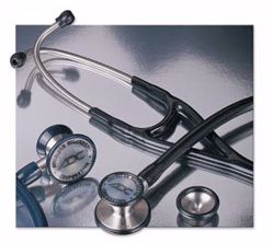 Picture of ADC ADSCOPE™ 601 CARDIOLOGY STETHOSCOPE Cardiology Stethoscope, Metallic Gray