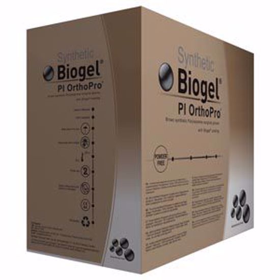 Picture of MOLNLYCKE BIOGEL® PI ORTHOPRO™ SURGICAL GLOVES Surgical Glove, Size 8½, Sterile, Polyisoprene, Powder Free (PF), 40/Bx, 4 Bx/Cs (30 Cs/Plt)