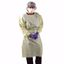 Picture of HALYARD KC200 ISOLATION GOWNS Gown, Isolation, Yellow, Universal, 100/Cs