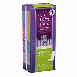 Picture of KIMBERLY-CLARK POISE® LINERS Liners, Very Light, 48/Pk, 6 Pk/Cs