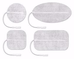 Picture of AXELGAARD VALUTRODE® CLOTH ELECTRODES Valutrode Cloth Electrode, White Fabric Top, 2" X 2" Square, 4/Pk, 10 Pk/Bg, 1 Bg/Cs (090158)