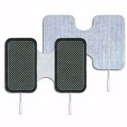 Picture of AXELGAARD UNIVERSAL DUAL ELECTRODES Wire Electrode, Dual, 3" X 5" 1/Pk, 10 Pk/Bg, 1 Bg/Cs