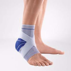 Picture of BAUERFEIND MALLEOTRAIN® PLUS ANKLE SUPPORT Ankle Support Plus, Titanium, Left, Size 4 (DROP SHIP ONLY) (090596)
