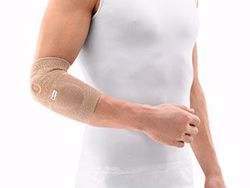 Picture of BAUERFEIND EPITRAIN® ELBOW SUPPORT Elbow Support, Titanium, Size 1 (DROP SHIP ONLY) (082728)