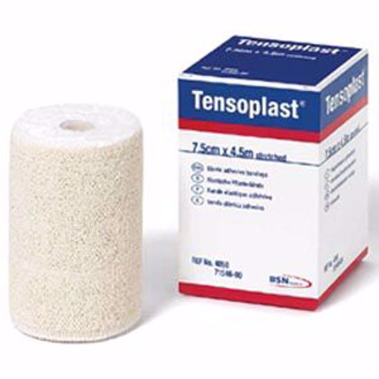 Picture of BSN MEDICAL TENSOPLAST® ELASTIC ADHESIVE BANDAGES Elastic Adhesive Bandage, 3" X 5 Yds, White, 1 Rl/Bx (020567)