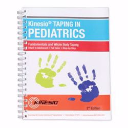 Picture of KINESIO TAPING ACCESSORIES Book 5, Pediatrics, Fundamentals & Whole Body  (Products Cannot Be Sold On Amazon.Com Or Any Other 3Rd Party Platform) (020439)