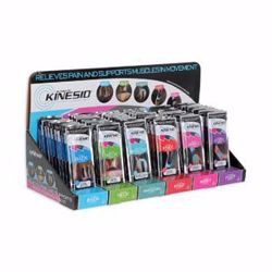 Picture of KINESIO TAPE PRE CUTS Pre Cut Starter Set With Display, 10 Of Ea App/Cs  (Products Cannot Be Sold On Amazon.Com Or Any Other 3Rd Party Platform) (020797)