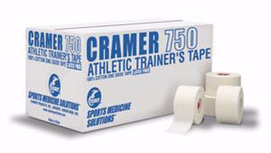 Picture of CRAMER 750 ATHLETIC TRAINER's TAPE Athletic Tape, 1½" X 15 Yds, White, 32/Cs (US Only)