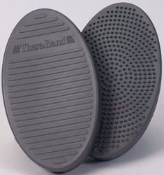 Picture of HYGENIC/THERA-BAND BALANCE PRODUCTS Stability Trainer, X-Soft, Black (Inflated), All Balance Products Include Exercise Instructions, Stability Disc Is Retail Packaged, 6 Ea/Cs (047257) (US Only)