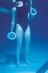 Picture of HYGENIC/THERA-BAND AQUATIC PRODUCTS Padded Hand Bars, Heavy, Aquatic Products Supplied Individually, 4 Pr/Cs (24 Cs/Plt) (040052) (US Only)