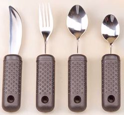 Picture of KINSMAN SOFT TOUCH BENDABLE UTENSILS Bendable Teaspoon (DROP SHIP ONLY)