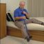 Picture of KINSMAN LEG LIFTERS WITH PRE-FORMED FOOT SUPPORTS Leg Lifter, Regular, Navy, 42" (DROP SHIP ONLY) (050907)