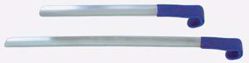 Picture of KINSMAN SHOEHORNS Shoehorn, Stainless Steel, Curved, Vinyl Grip, X-Long, 18"L (DROP SHIP ONLY) (051163)