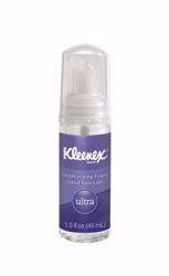 Picture of KIMBERLY-CLARK KLEENEX® ULTRA MOISTURIZING FOAM HAND SANITIZER Hand Sanitizer, Foam, 1.5 Oz, 24/Cs (Item Is Considered HAZMAT And Cannot Ship Via Air Or To AK, GU, HI, PR, VI)