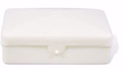 Picture of DUKAL DAWNMIST SOAP Soap Box, Plastic With Hinged Lid, Ivory, Holds Up To #5 Bar, 1/Pk, 100/Cs