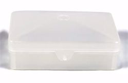 Picture of DUKAL DAWNMIST SOAP Soap Box, Plastic With Hinged Lid, Clear, Holds Up To #5 Bar, 1/Pk, 100/Cs