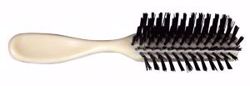 Picture of DUKAL DAWNMIST COMB & BRUSH Hair Brush, Adult, Ivory Handle With Nylon Bristles, 1/Bg, 12 Bg/Bx, 24 Bx/Cs (24 Cs/Plt)