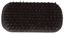 Picture of DUKAL DAWNMIST COMB & BRUSH Hair Brush, Black, Plastic Oval With Nylon Tufted Bristles, 1/Bg, 12 Bg/Bx, 24 Bx/Cs