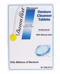 Picture of DUKAL DAWNMIST DENTURE CARE Denture Tablets, 90/Bx, 24 Bx/Cs (Not Available For Sale Into Canada)