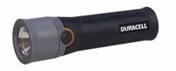 Picture of SAPPHIRE MULTINATIONAL DURACELL TOUGH® FLASHLIGHT Flashlight, LED, Black, 4AA, 4/Cs (UPC# 733158600203)