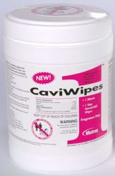 Picture of METREX CAVIWIPES1™ SURFACE DISINFECTANT Caviwipes1™, 9" X 12", 65 Ct/Can, 12 Can/Cs (40 Cs/Plt) (091259)