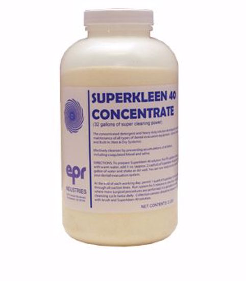 Picture of EPR SUPERKLEEN 40 POWDER CONCENTRATE Powder Evacuation Cleaner, 2 Lb Jar, 12/Cs