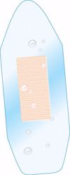 Picture of DUKAL WATERSEAL BANDAGES Fabric Bandage, 31/32" X 2¾", Clear, 50/Bx, 24 Bx/Cs