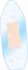 Picture of DUKAL WATERSEAL BANDAGES Fabric Bandage, 31/32" X 2¾", Clear, 50/Bx, 24 Bx/Cs