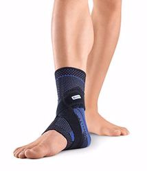 Picture of BAUERFEIND MALLEOTRAIN® S® ANKLE SUPPORT Ankle Support, Titanium, Right, Size 1 (DROP SHIP ONLY) (090691)