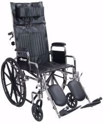 Picture of WHEELCHAIR SPORT FULL RECLINING CHROME 20