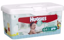 Picture of WIPE BABY REFRESHING HUGGIES ONE AND DONE (64/PK 4PK/CS)