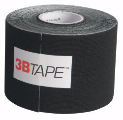 Picture of TAPE KINSIOLOGY 3B LF BLK 2"X16.5'