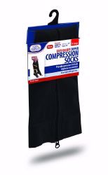 Picture of SOCKS COMPRESSION W/ZIPPER BLK XLG (24/BX 4BX/CS)