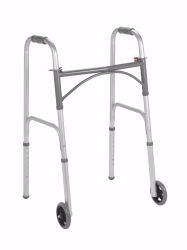 Picture of WALKER FOLDING JR STEEL 2BUTTON W/5" WHEELS (4/CS)