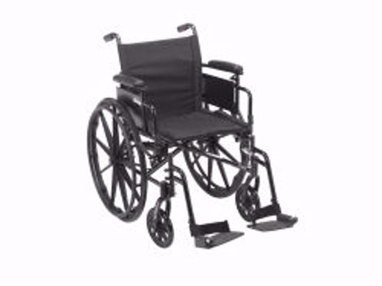 Picture of WHEELCHAIR CRUISERX4 ADJ ARM FULL SWINGAWAY FOOT 20