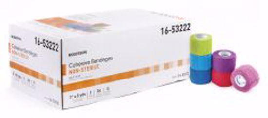 Picture of BANDAGE COHESIVE N/S LF COLORPAK 2" (36/CS)