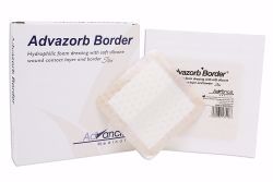 Picture of DRESSING WOUND ADVAZORB BORDER STR FM 6"X6" (10/BX)