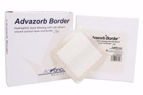Picture of DRESSING WOUND ADVAZORB BORDER STR FM 6"X6" (10/BX)