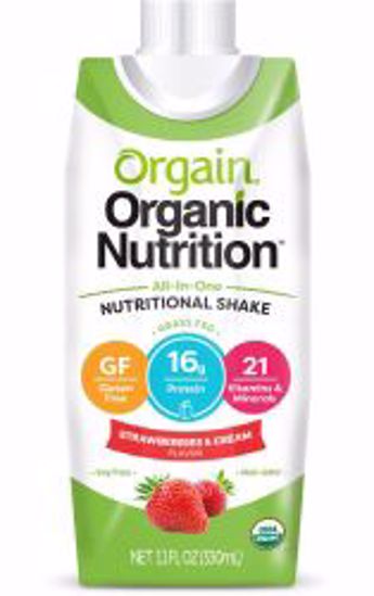 Picture of SHAKE NUTRITIONAL STRAWBERRIES & CREAM 11OZ (4/PK 3PK/CS)