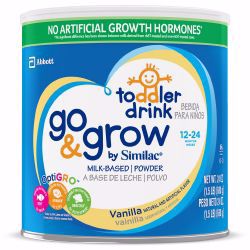 Picture of SIMILAC GO&GROW POWDER VANILLA 24OZ CAN (4EA/CS)