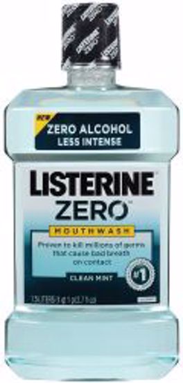 Picture of MOUTHWASH LISTERINE ZERO CLEAN MINT 1.5L (6/CS)