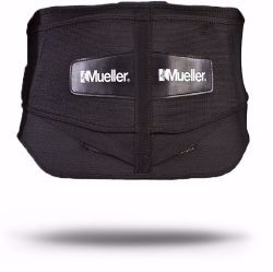 Picture of BACK BRACE LUMBAR W/REMOVABLEPAD OSFM BLK