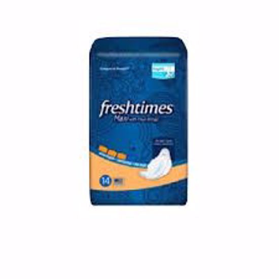 Picture of PAD SANITARY FRESHTIMES OVERNT MAXI W/WINGS UNSCNTD (14/BG)