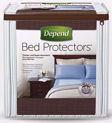 Picture of PROTECTOR BED DEPEND (12/PK 2PK/CS)